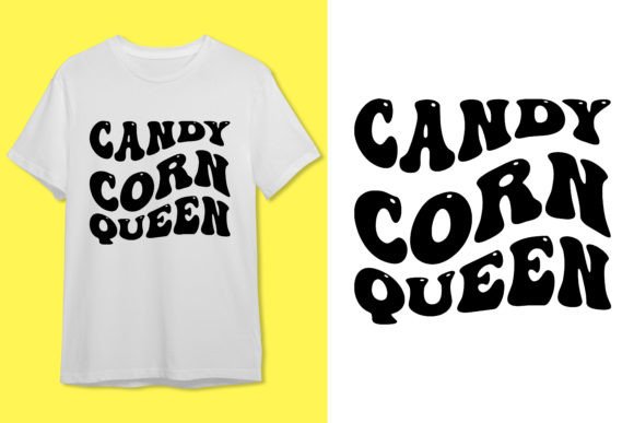 Candy Corn Queen T-shirt Design