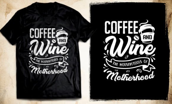 Coffee Lover T Shirt Design Vector