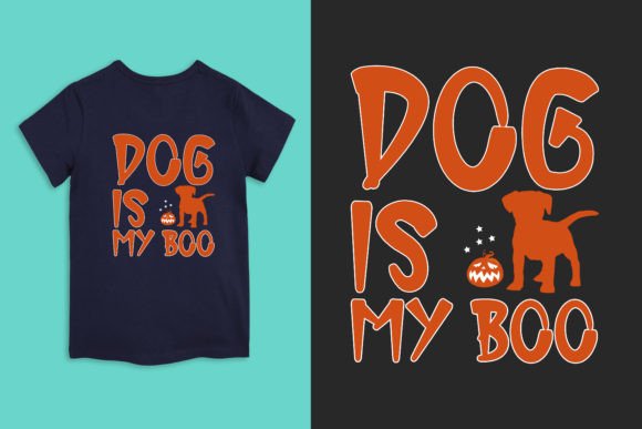 Dog is My Boo Halloween T-Shirt Design Review