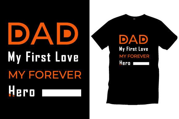 Father’s Day Typography T-shirt Design Review