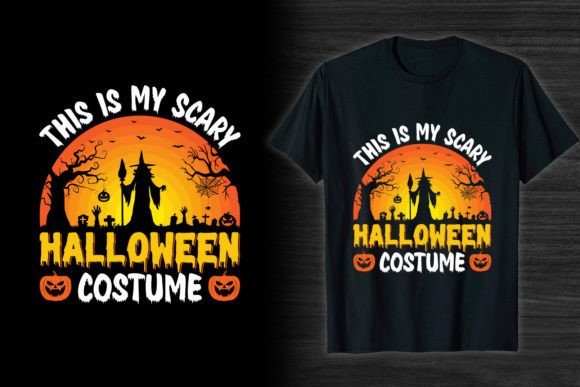 Halloween T Shirt Design Scary Halloween