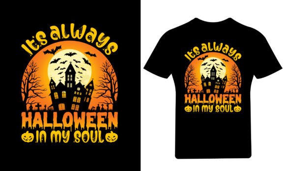 It's Always Halloween T-Shirt Design
