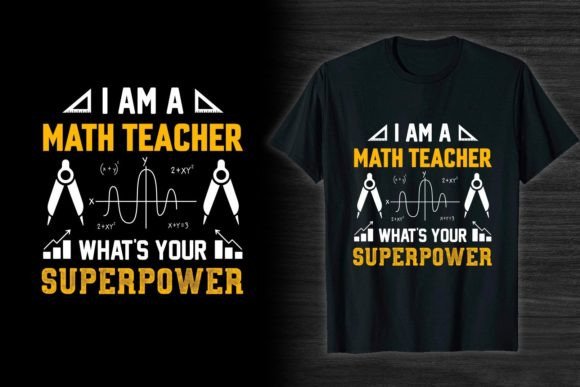 Math Teacher Embroidery Design