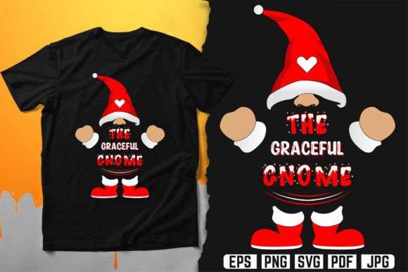 The Graceful Gnome T-Shirt Design Vector Review