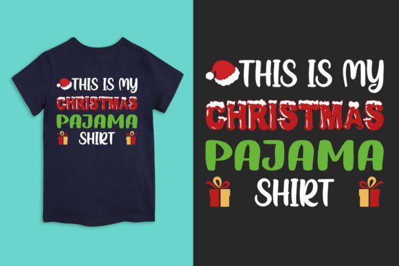 This Is My Christmas Pajama Shirt Design