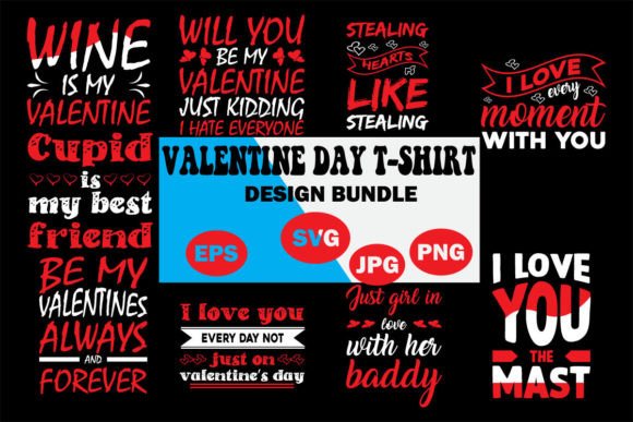 Valentine Day T-shirt Bundle Review: A Heartfelt Embroidery Design