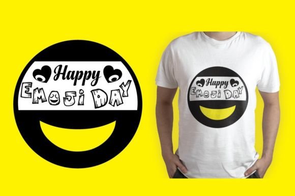 World Emoji Day T-shirt Design